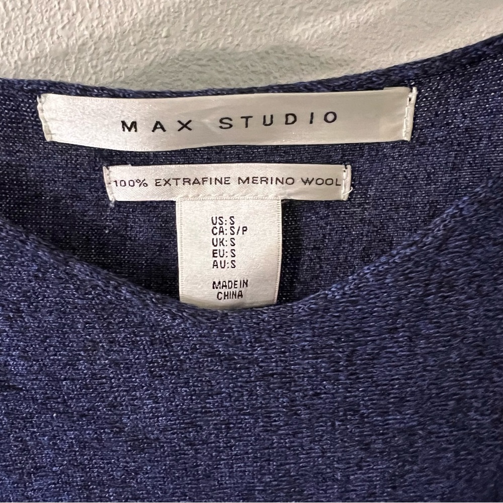 Navy blue sweater